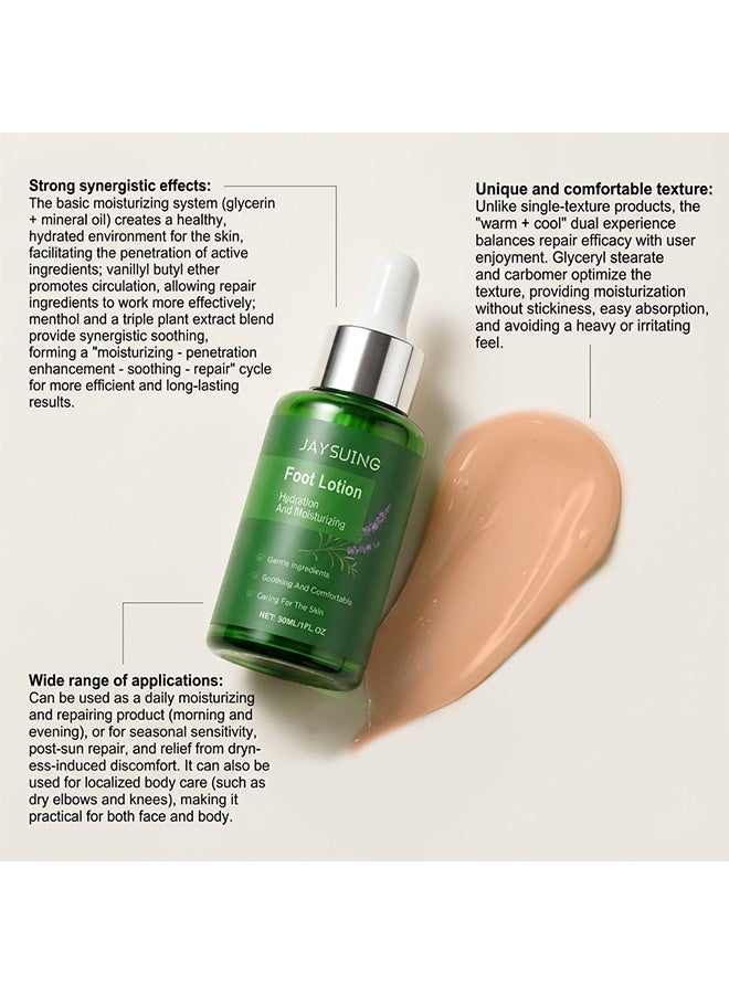 جايسوينغ لوشن لترطيب القدمين - مرطب ومنعش، سهل الامتصاص، ترطيب يومي، عناية دقيقة لبشرة القدمين، 30 مل - Image 4